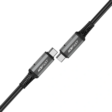 ACEFAST KABEL USB-C 5A DO MACBOOKA PRO AIR 1M Z PD 3.1 Z ŁADOWANIEM SZYBKIM