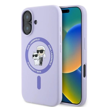 KARL LAGERFELD ETUI HARDCASE SILICONE POKROWIEC DO IPHONE 16 PLUS