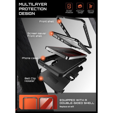 SUPCASE UNICORN BEETLE PRO MAG MAGSAFE 2-SET GALAXY S26+ PLUS BLACK