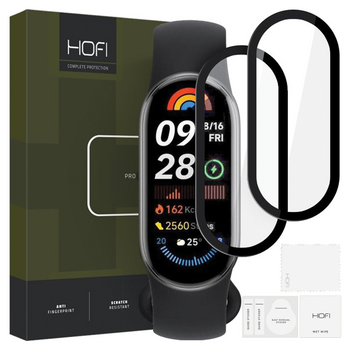 HOFI HYBRID PRO+ SZKŁO 2-PACK DO XIAOMI SMART BAND 9 9 NFC OCHRONA Z EKRANU