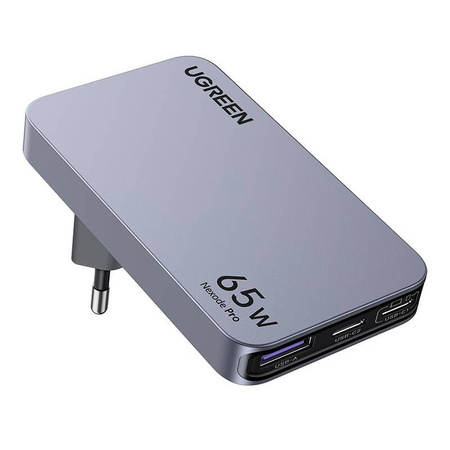 UGREEN NEXODE PRO ŁADOWARKA 65W DO TELEFONÓW 2X USB-C Z SZYBKIM ŁADOWANIEM