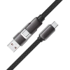 ACEFAST KABEL USB-C 1.2M 3A DO SZYBKIEGO ŁADOWANIA TELEFONÓW XIAOMI SAMSUNG