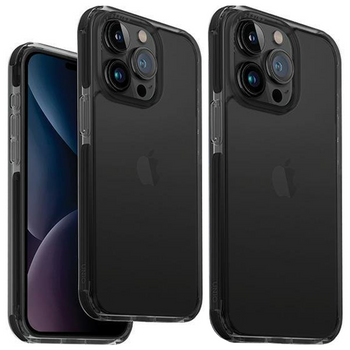 UNIQ etui Combat iPhone 15 Pro Max 6.7" czarny/carbon black