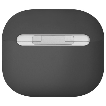 UNIQ etui Lino AirPods 4 Silicone        szary/ash grey
