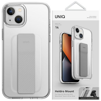 UNIQ etui Heldro Mount iPhone 14 Plus 6,7" przeźroczysty/lucent clear