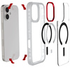 Etui Ghostek Covert MagSafe do iPhone 17 przezroczysty