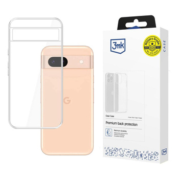 3MK ETUI CASE CLEAR DO GOOGLE PIXEL 8A 5G OCHRONA TELEFONU Z PRZEZROCZYSTYM