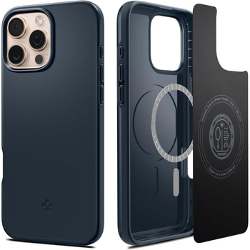 SPIGEN ETUI CASE POKROWIEC MAGNETYCZNY DO MAGSAFE IPHONE 16 PRO METAL SLATE