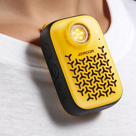 Głośnik Bluetooth Joyroom Maya JR-MS03 przenośny z wbudowaną latarką odporny - żółty