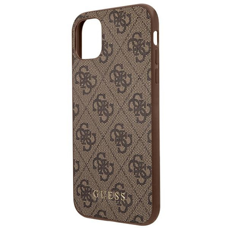 GUESS POKROWIEC DO IPHONE 11 XR 6,1 4G METAL GOLD LOGO Z DODATKOWĄ OCHRONĄ