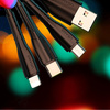 USAMS ŁADOWARKA SAMOCHODOWA 2XUSB C13 2,1A DO TELEFONÓW 3W1 USB-C DO