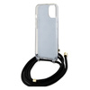 GUESS ETUI DO IPHONE 15 14 13 6.1 CROSSBODY CORD Z WYTRZYMAŁEGO MATERIAŁU
