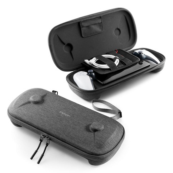 SPIGEN KLASDEN POUCH SONY PLAYSTATION PORTAL REMOTE CHARCOAL GREY