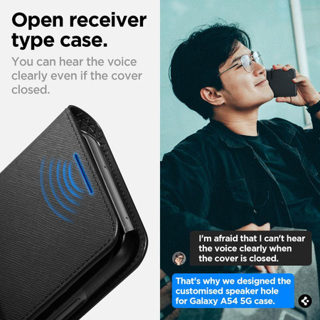 SPIGEN WALLET ”S” PLUS GALAXY A54 5G BLACK