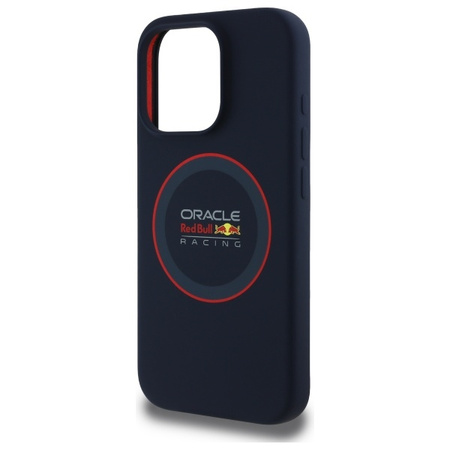 Red Bull RBHMP16X24SIILVR iPhone 16 Pro Max 6.9 hardcase granatowy/navy Silicone Red Ring MagSafe