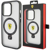 Etui Ferrari Ring Stand 2023 Collection MagSafe do iPhone 15 Pro Max - przezroczyste