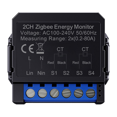 Licznik energii AVATTO ZWPM16-2 ZigBee dwukierunkowy