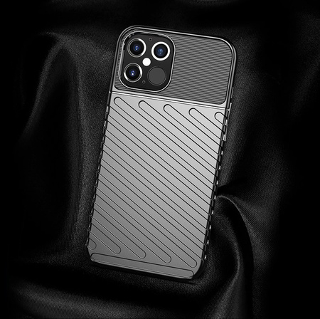 Thunder Case elastyczne pancerne etui pokrowiec Nokia 5.4 czarny