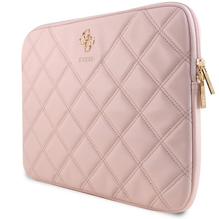 Guess Sleeve GUCS14ZPSQSSGP 14różowy/pink Quilted 4G