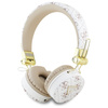 Guess słuchawki nauszne Bluetooth ENC    GUBH70E4PTMH biały/white 4G Triangle Round Shape