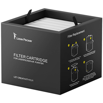 LASERPECKER FILTR DO POCHŁANIACZA DYMU DO DRUKAREK 3D AIR PURIFIER ZAMIENNY