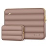 TECH-PROTECT PUFFY ETUI DO LAPTOPA 13 14 CALI WALNUT OCHRONA ANTYWSTRZĄSOWA