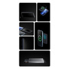 Baseus Magnetic Bracket powerbank z bezprzewodowym ładowaniem MagSafe 10000mAh 20W Overseas Edition niebieski (PPCX000203) + kabel USB Typ C Baseus Xiaobai Series 60W 0,5m