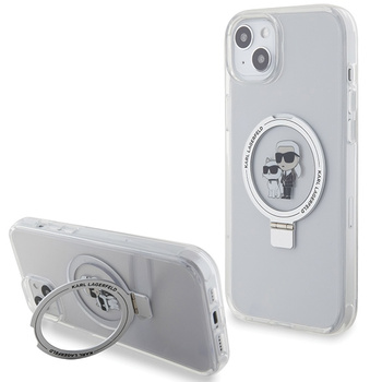 KARL LAGERFELD ETUI RING STAND DO IPHONE 15 PLUS 14 PLUS 6.7 DO MAGSAFE