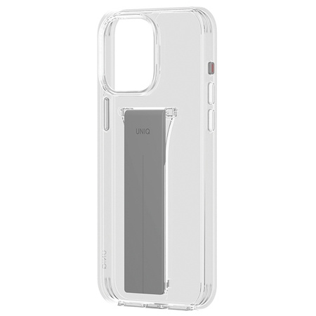 UNIQ ETUI CASE HELDRO MOUNT DO IPHONE 15 PRO Z FUNKCJĄ STAND PRZEZROCZYSTE