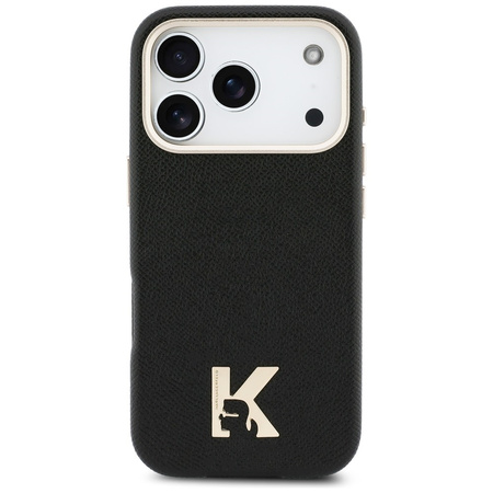 Etui Karl Lagerfeld Karl Head Logo       MagSafe do iPhone 17 Pro czarny