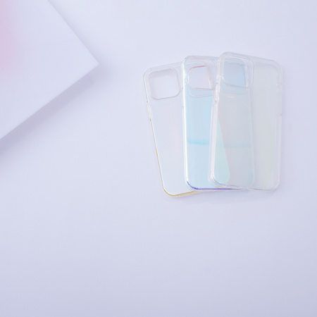 Aurora Case etui do Samsung Galaxy A53 5G żelowy opalizujący pokrowiec niebieski