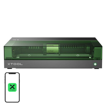 XTOOL GRAWERKA LASEROWA 2W1 DO DRUKARKI 3D S1 40W PRECYZYJNE I MOCNE CIĘCIE
