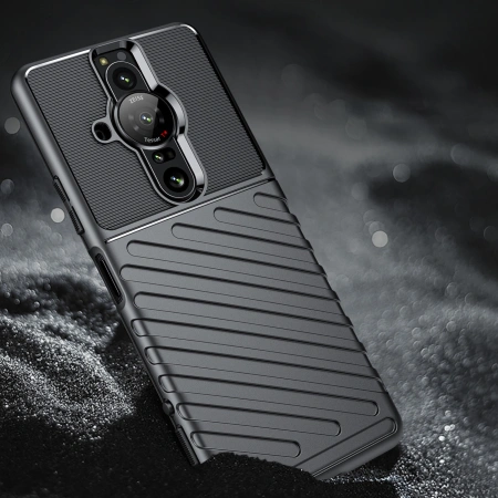 HURTEL THUNDER CASE ELASTYCZNE ETUI DO SONY XPERIA PRO-I POKROWIEC PANCERNY