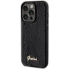 Etui Guess Sequin Script Metal na iPhone 13 Pro Max - czarne