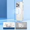 Joyroom 14D Magnetic Case magnetyczne etui do iPhone 14 Pro kompatybilne z MagSafe przezroczysty (JR-14D6)