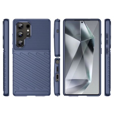 HURTEL THUNDER CASE PANCERNE ETUI SILIKONOWE DO SAMSUNG GALAXY S25 ULTRA
