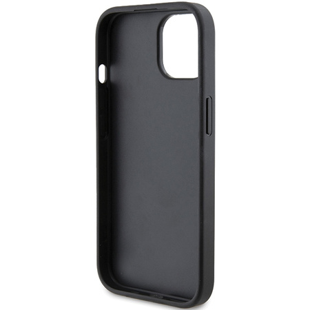 KARL LAGERFELD ETUI HARDCASE DO IPHONE 15 14 13 6.1 KLHCP15SPQKPMK QUILTED