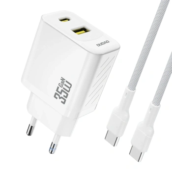 DUDAO ŁADOWARKA A27 MAXC 35W DO TELEFONÓW IPHONE 12 13 14 15 Z KABLEM