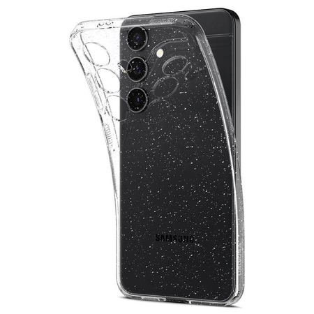 Etui Spigen Liquid Crystal na Samsung Galaxy S24+ - przezroczysto-brokatowe