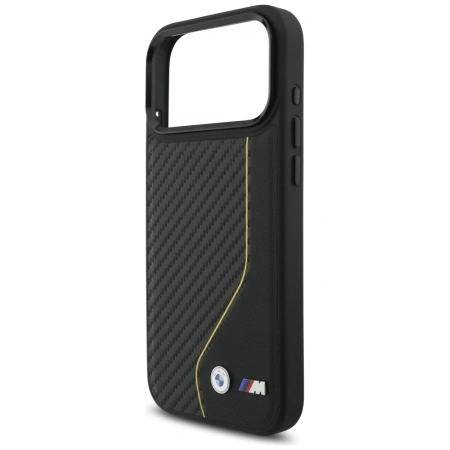BMW ETUI M CARBON LINE LOGO DO MAGSAFE IPHONE 17 PRO MAX WYSOKA OCHRONA