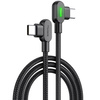 MCDODO KABEL KĄTOWY 90° USB-C SZYBKIE ŁADOWANIE DWUSTRONNY USB TYP C LED 2M