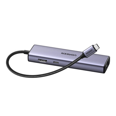 UGREEN HUB USB-C ADAPTER DO USB A HDMI RJ45 PD KONWERTER WIELOFUNKCYJNY 6W1