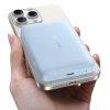 Powerbank Baseus EnerFill FM11 Ultra-Mini 10000mAh 22,5W indukcyjny kompatybilny z MagSafe z białym kablem Basus Simple USB-C 20V/3A 0,3m - niebieski