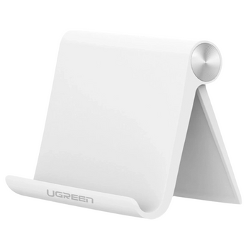 UGREEN PODSTAWKA STOJAK NA TABLET DO IPAD 10-12 CALI Z REGULACJĄ KĄTA BIAŁY