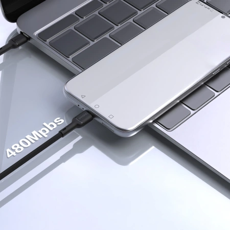 DUDAO KABEL LIGHTNING 30W DO IPHONE 1M Z USB-C DO ŁADOWANIA I PRZESYŁU