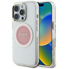 GUESS ETUI MAGNETYCZNE DO IPHONE 16 PRO MAX LOGO METALOWE KOŁO DO MAGSAFE