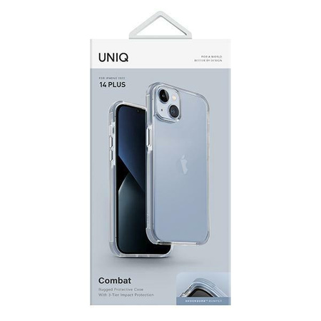 UNIQ etui Combat iPhone 14 Plus 6,7" niebieski/arctic blue