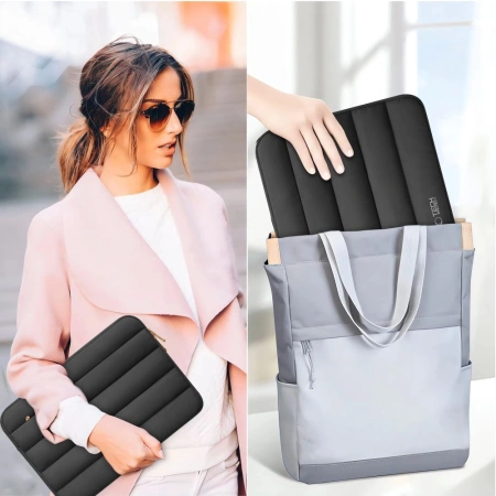 TECH-PROTECT TORBA FLUFFY NA LAPTOPA 13-14 DO MACBOOK AIR PRO HP DELL ASUS