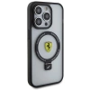 Etui Ferrari Ring Stand 2023 Collection MagSafe do iPhone 15 Pro Max - przezroczyste