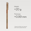 Pitaka Ultra-Slim Case, Golden Glint - iPhone 17 Pro